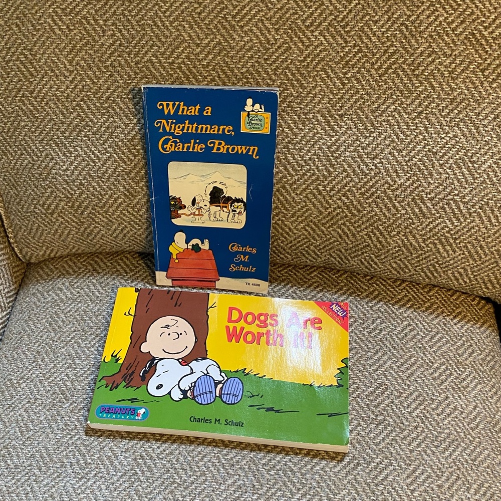 Charlie Brown and Snoopy Vintage Books
